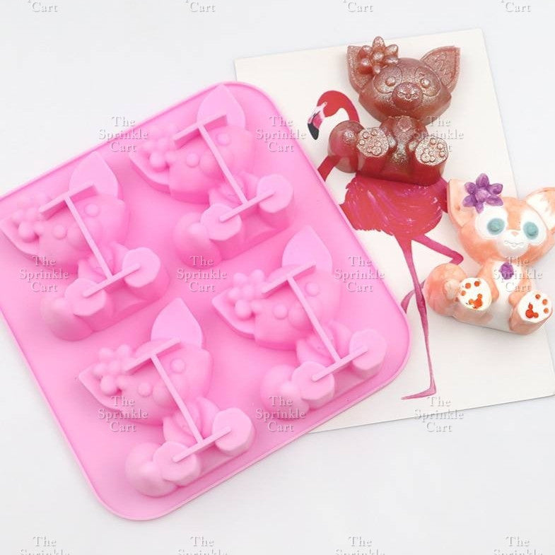 4S Silicone Character DIY Kulomi Milody Cinnamonrol & Sanlio Molder Baking Supply TSC