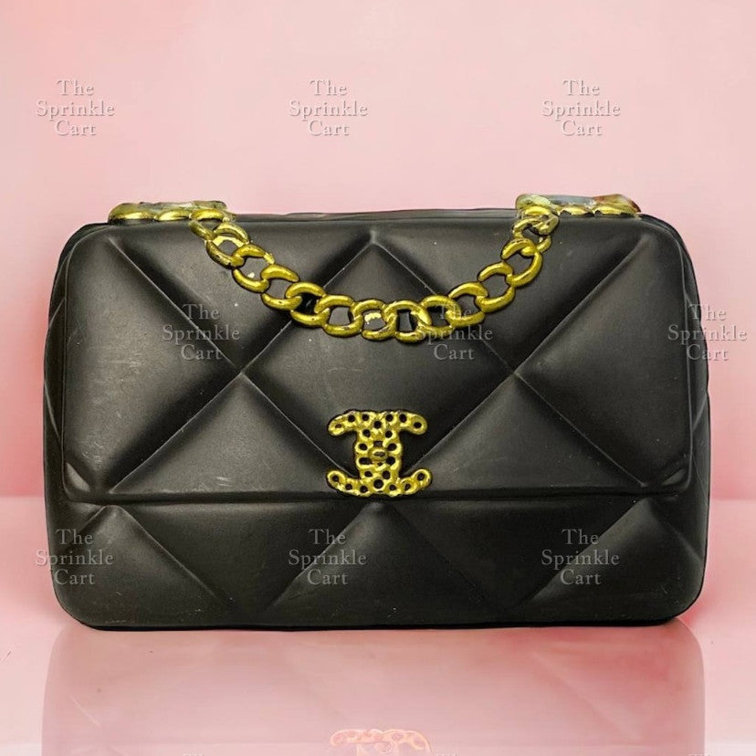 Bag Cake Topper Designer Bag Expensive Louis Vutton EL-V Cha-nel Bag Cake Topper