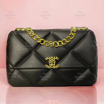 Bag Cake Topper Designer Bag Expensive Louis Vutton EL-V Cha-nel Bag Cake Topper