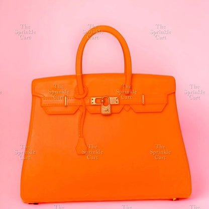 Bag Cake Topper Designer Bag Expensive Louis Vutton EL-V Cha-nel Bag Cake Topper