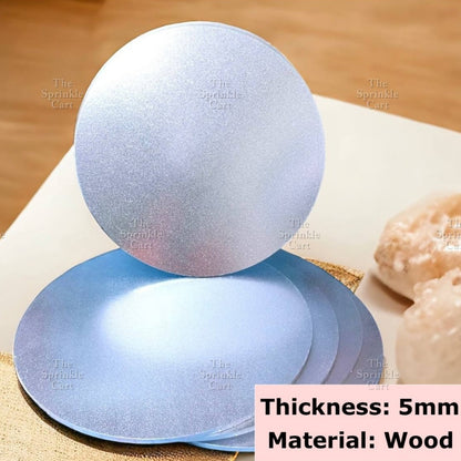 Cake Drum Corrugated 13mm Thickness / MDF Cake Board 5pcs/2pcs 5mm Thickness