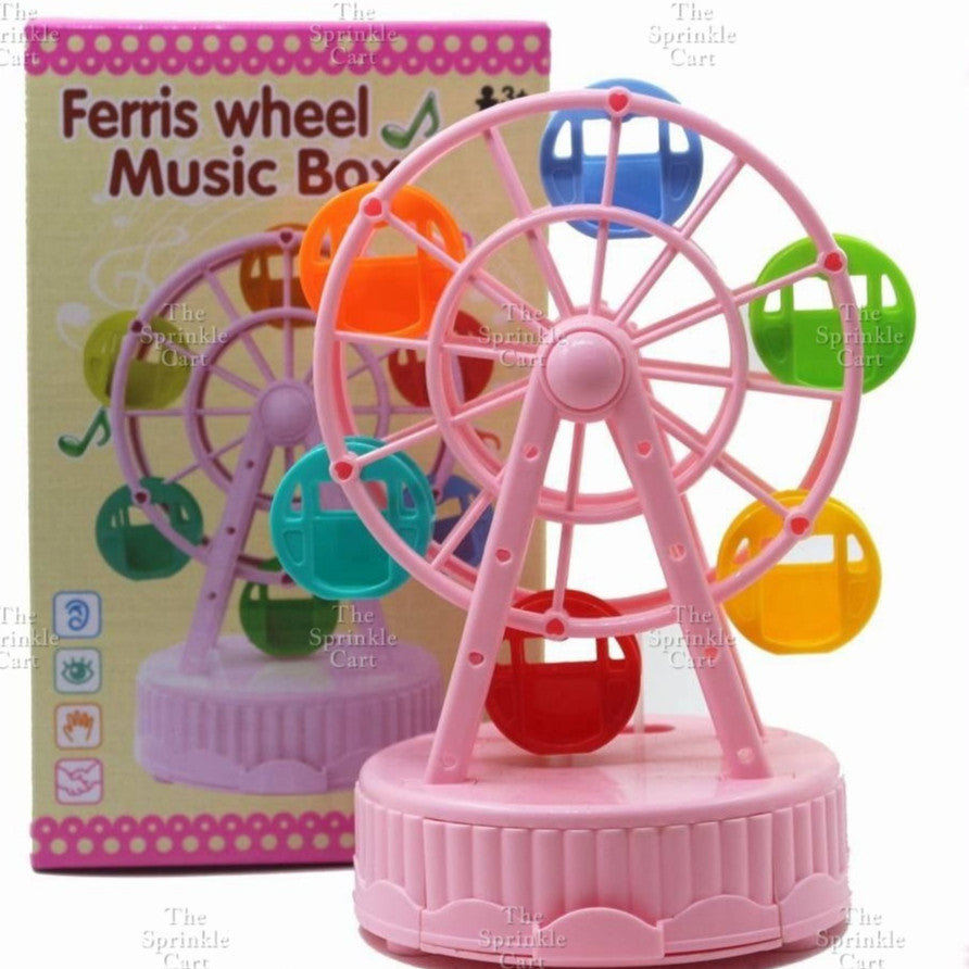 Carousel Cake Decoration Music Box TSC