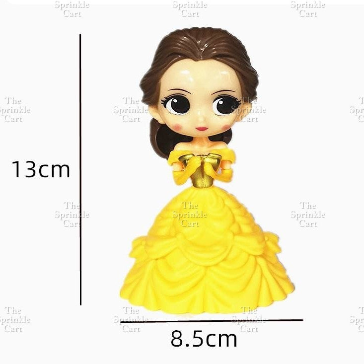 Disnney Princess Birthday Wedding Couple Cake Toy Topper
