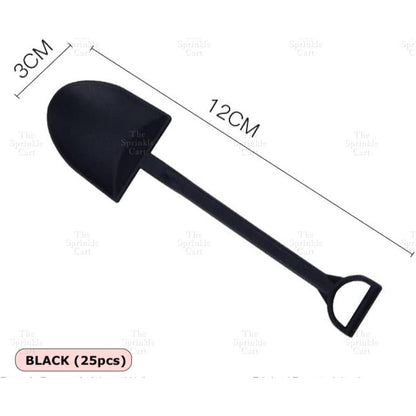 Disposable Dessert plastic Small Taster Spoon Frozen Food Ice Cream Party Supplies TSC