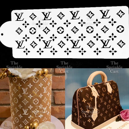 Stencil Cake Border Sugar Sieve Boho Molder Sugarlace Fondant Baking Cake Decoration