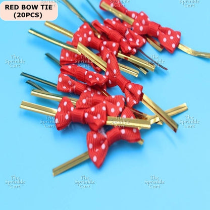 Metallic Twist Wire Bow Tie DIY Packaging