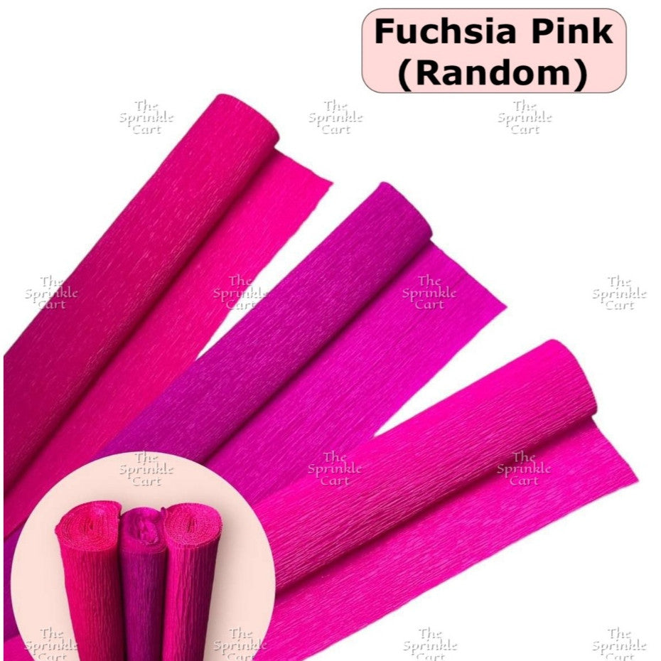 Premium Crepe Paper Rolls Decor DIY Flower Gift Wrapping Wedding Decoration Flower Arts Craft TSC