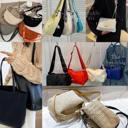 Women's Bohemian Shoulder Bag Elegant Crossbody Dumpling Bag TSC