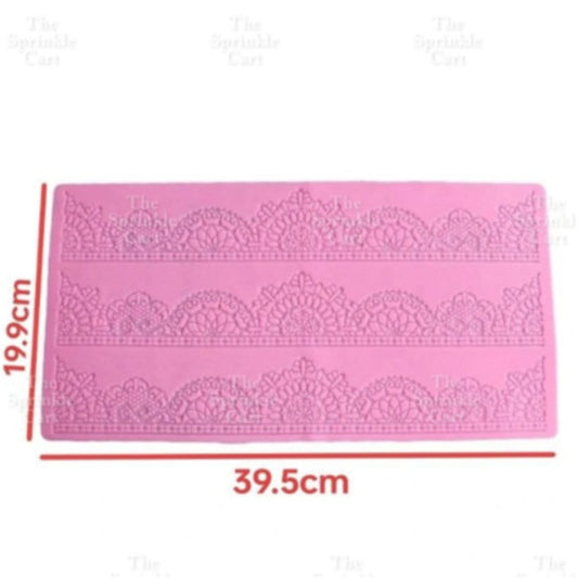 Sugar Lace Silicone Molder Fondant Cake Decorating Baking Tool TSC