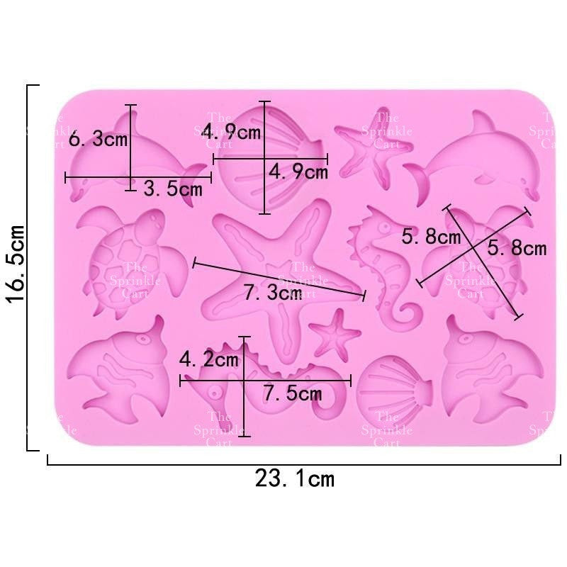[Part 5] New Silicone Molder for Baking Fondant Cake Decoration  Mould Bakeware Series TSC