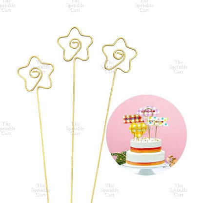Flower Bouquet Metal Card Holder DIY Elegant Heart Round Star Postcard Clips Decors TSC