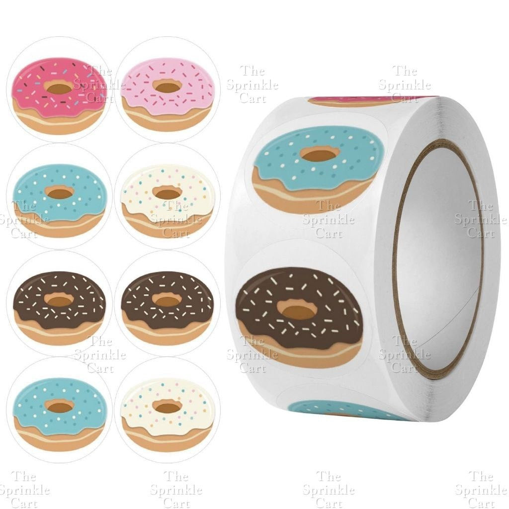 Self-adhesive Round Square Sticker and Sticky Tape Packaging TSC