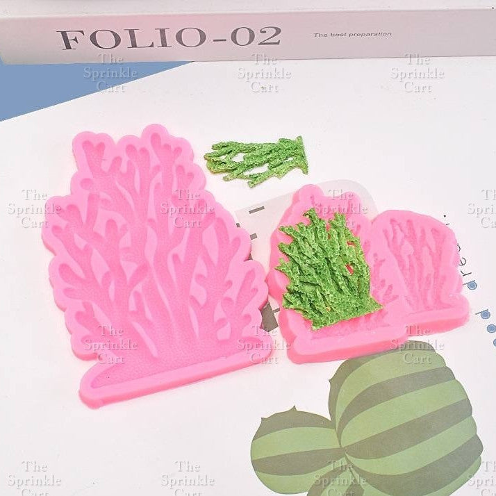 Under The Sea Themed Silicone Molder Chocolate Resin Baking Mermaid Tail Under the Sea Molders