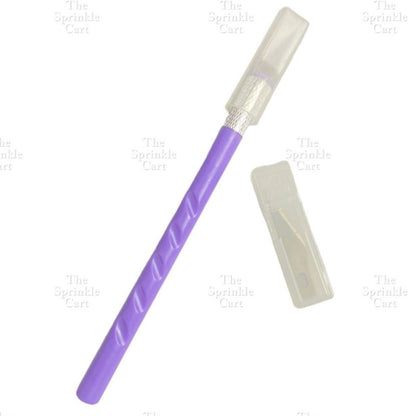 Pen Type Precision Knife with Extra Blade for DIY Craft and Cake Decoration TSC