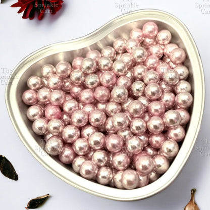 Edible Sprinkle Dragees Luxe Series Metallic Gold Rosegold Matte Pastel 50grams Decoration