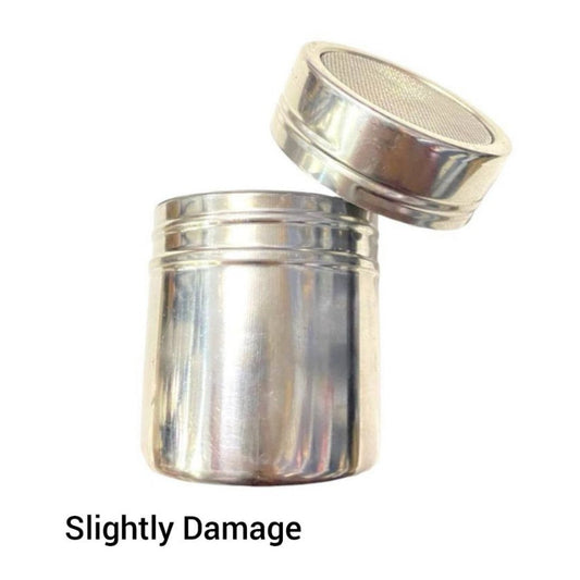 Stainless Steel Chocolate Shaker with cover Icing Sugar Powder Coffee Sifter Strainer