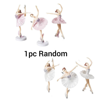 Disnney Princess Ballerina Cars and Spiderman Cake Topper Decoration