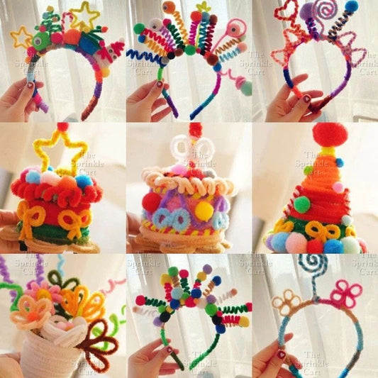 Multicolor Dense Fuzzy Wire Pipe For Handmade DIY Arts and Crafts Flower Chenille Stem TSC
