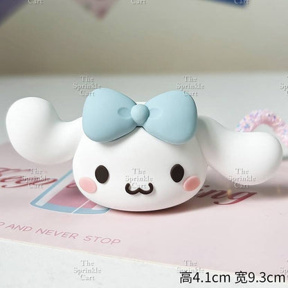 Cute Cartoon Soft Doll Head Cake Decoration for Birthday Party Supplies TSC