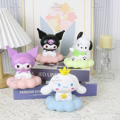 Sanlio 3D Cloud and Moon LED Night Toy Cake Topper TSC