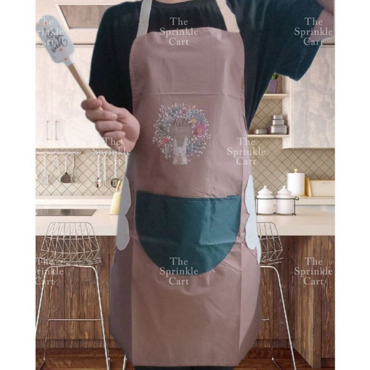 High Quality Waterproof and Oil proof Fabric Kitchen Apron TSC