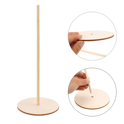 Wooden Donuts Wall Display Stand Holder Donut Sweets Doughnut Rack for Party Birthday Wedding