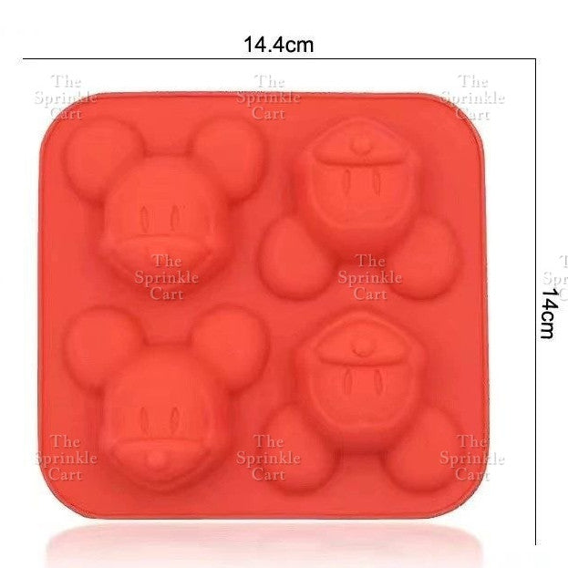 4S Silicone Character DIY Kulomi Milody Cinnamonrol & Sanlio Molder Baking Supply TSC