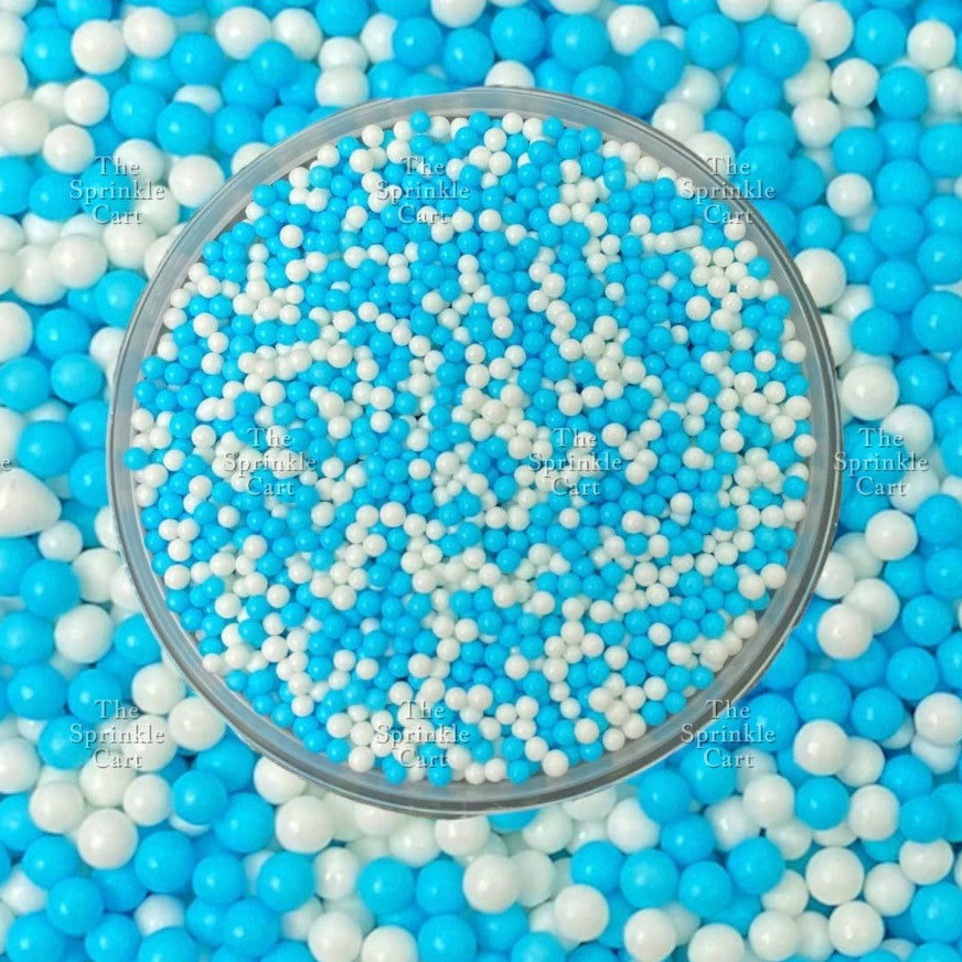 Non-Pareils Edible Sprinkles Dragees Bauble Cake Decoration Sprinkles Colorful 50grams