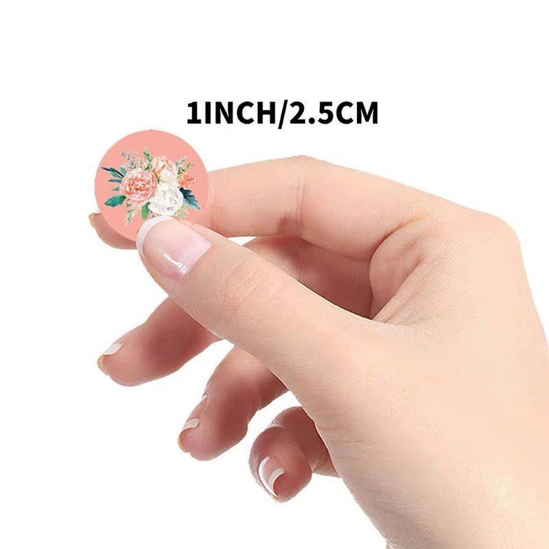Self-adhesive Round Square Sticker and Sticky Tape Packaging TSC