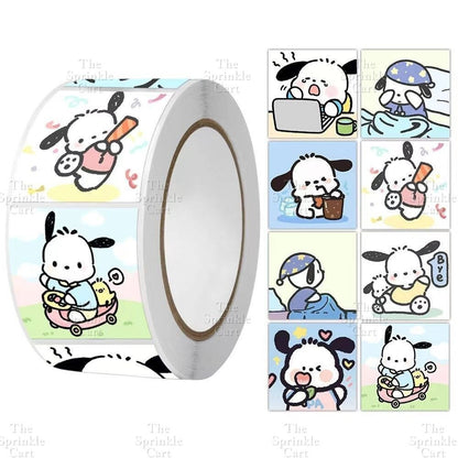 Self-adhesive Round Square Sticker and Sticky Tape Packaging TSC