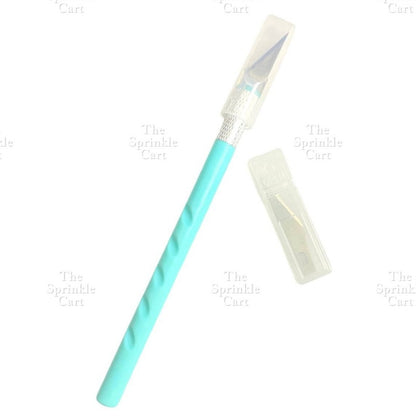 Pen Type Precision Knife with Extra Blade for DIY Craft and Cake Decoration TSC