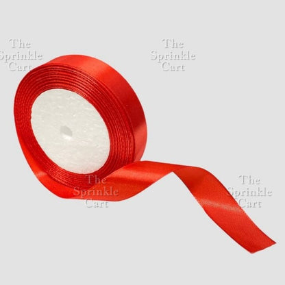 Colored Satin / Glitter Gold Silver Ribbon 23meters