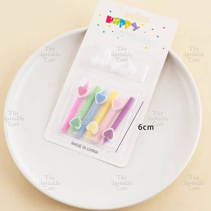 Candle Clipart Cartoon Cute Birthday Party Candle for Kids Cake Decoration Topper
