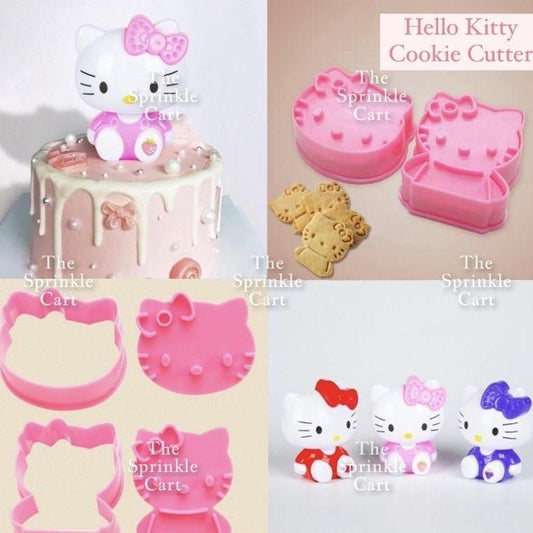 Kitty Cookie Cutter Molder Kitty Toy Cake Topper