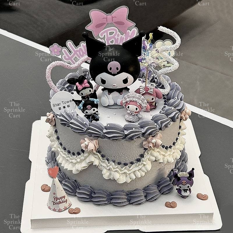 Mini Toys Sanlio Character Cake Topper and Loot Bag Packaging TSC