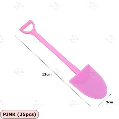 Disposable Dessert plastic Small Taster Spoon Frozen Food Ice Cream Party Supplies TSC