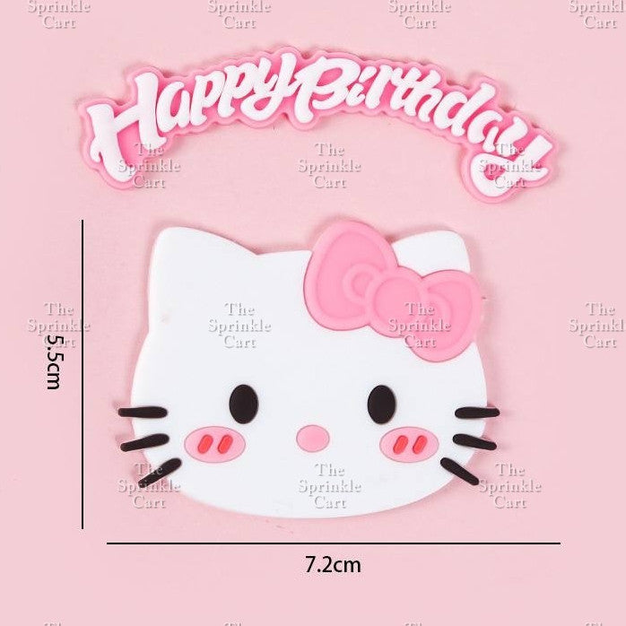Sanlio Character Toy Cake Topper Souvenir DIY Kulomi Milody Cinnamonrol Decoration TSC