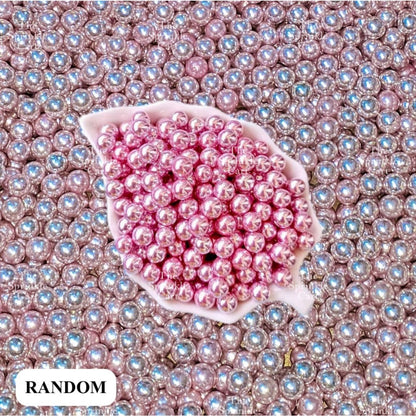 Edible Sprinkle Dragees Luxe Series Metallic Gold Rosegold Matte Pastel 50grams Decoration