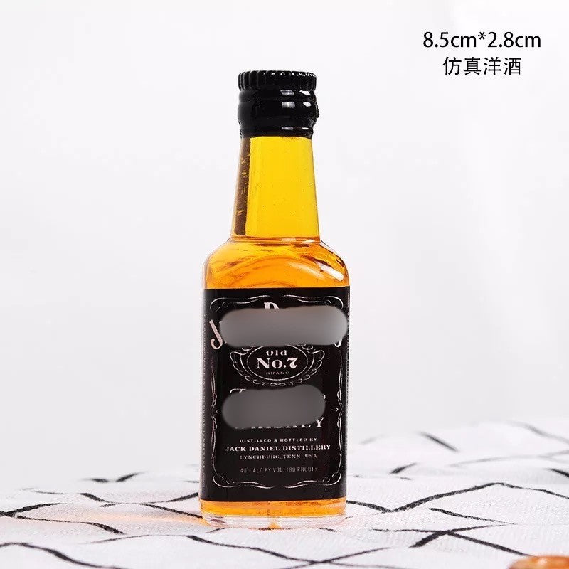 Mini Liq uor Cake Topper Decoration FOR DISPLAY ONLY