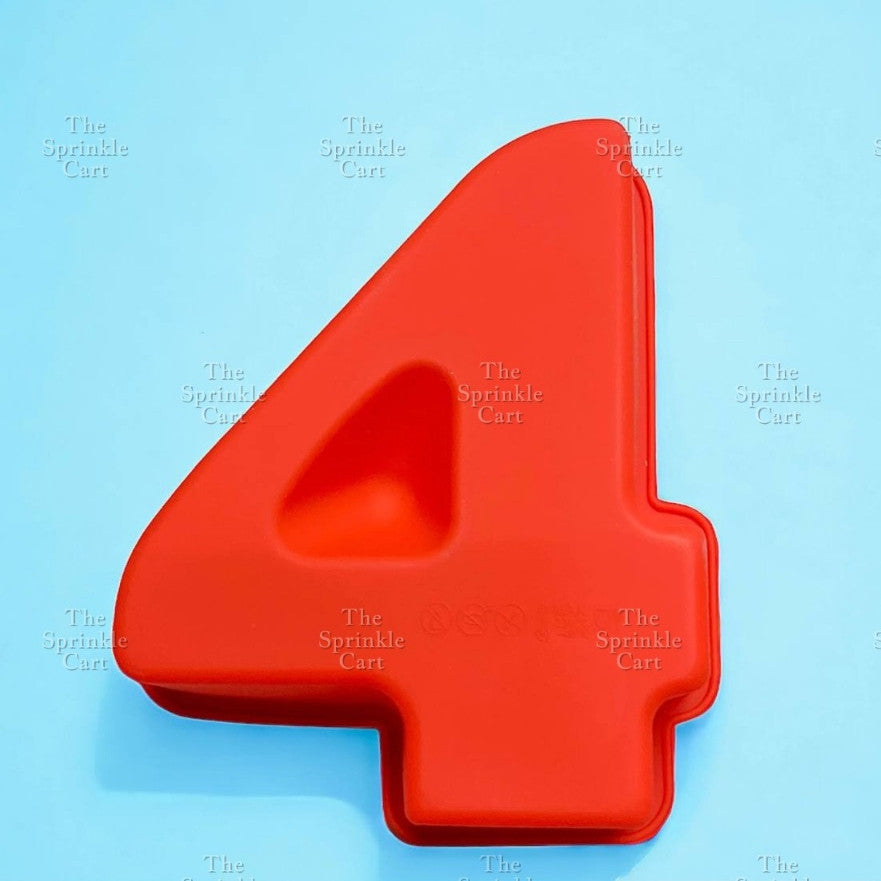 6inch Silicone Number Cake Molder Birthday Celebration Mini Small Bento Number