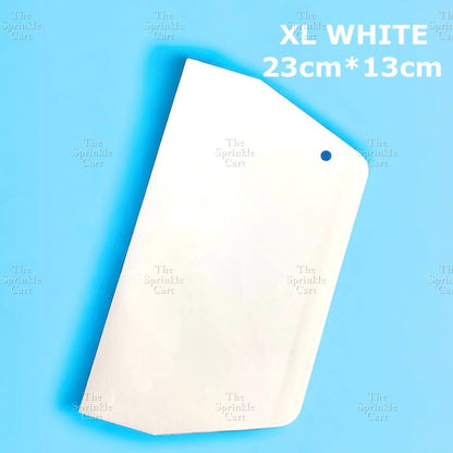 Big Dough Cutter Scraper Large Size Plastic Scraper for baking dough