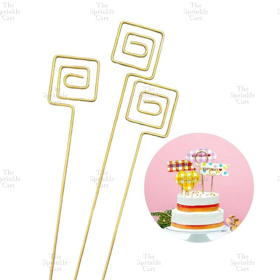 Flower Bouquet Metal Card Holder DIY Elegant Heart Round Star Postcard Clips Decors TSC