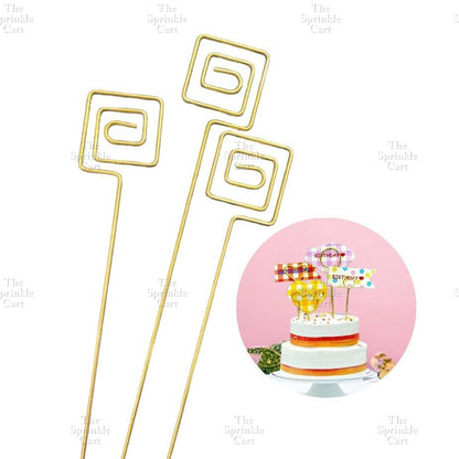 Flower Bouquet Metal Card Holder DIY Elegant Heart Round Star Postcard Clips Decors TSC