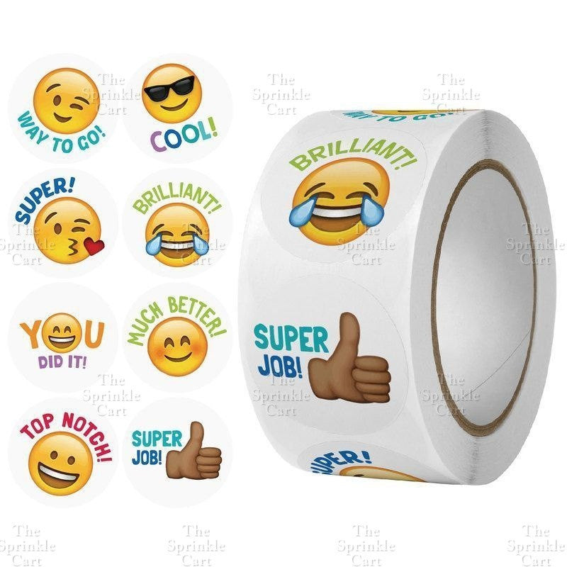 Self-adhesive Round Square Sticker and Sticky Tape Packaging TSC