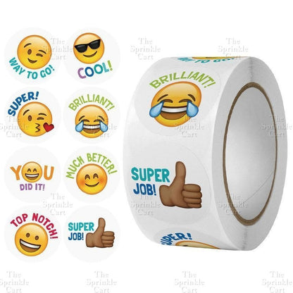 Self-adhesive Round Square Sticker and Sticky Tape Packaging TSC