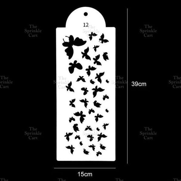 Stencil Cake Border Sugar Sieve Boho Molder Sugarlace Fondant Baking Cake Decoration