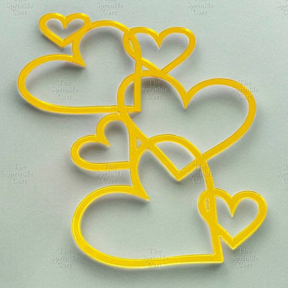 Minimalist Acrylic Flower / Face Girl Birthday Wedding Cake Decoration