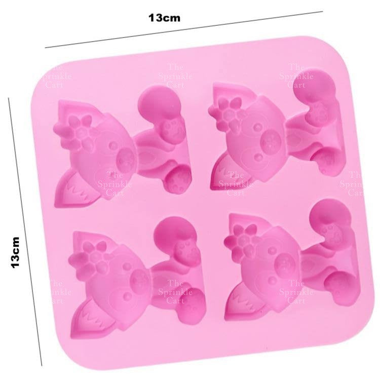 4S Silicone Character DIY Kulomi Milody Cinnamonrol & Sanlio Molder Baking Supply TSC