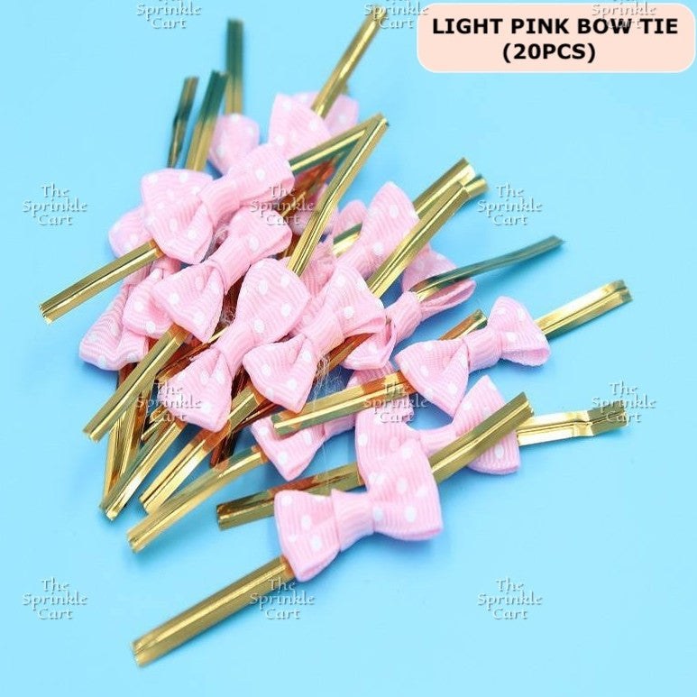 Metallic Twist Wire Bow Tie DIY Packaging