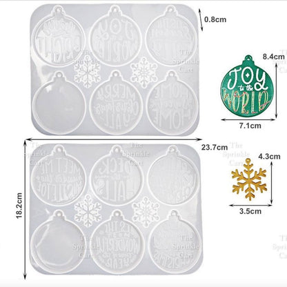 Christmas Theme Halloween Trick or Treat Silicone Chocolate Molder Kitchen Cake Decorating Tool